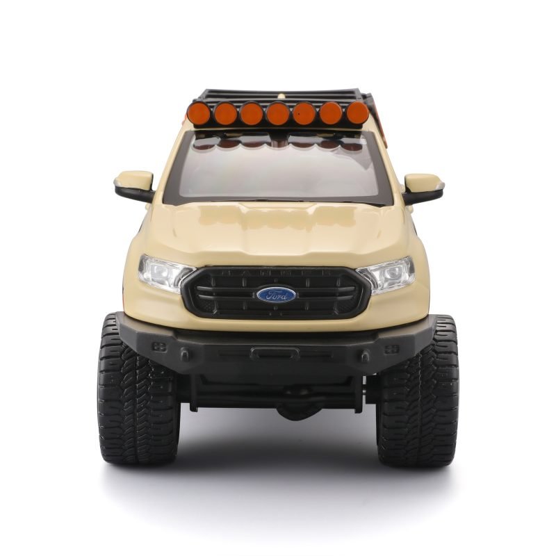 Camioneta Off-Road Ford Ranger 2019 a Escala 1:27 color beige - Image 5