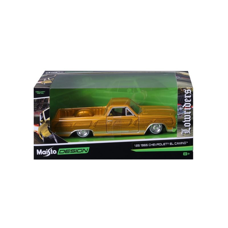 Auto Chevy Lowriders El Camino 1965 Maisto a Escala 1:24 - Image 5