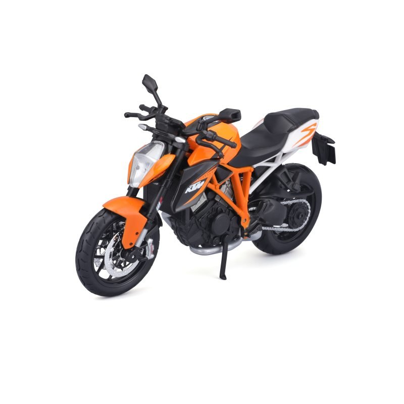Moto Ktm 1290 Super Duke R a Escala 1:12 color naranja