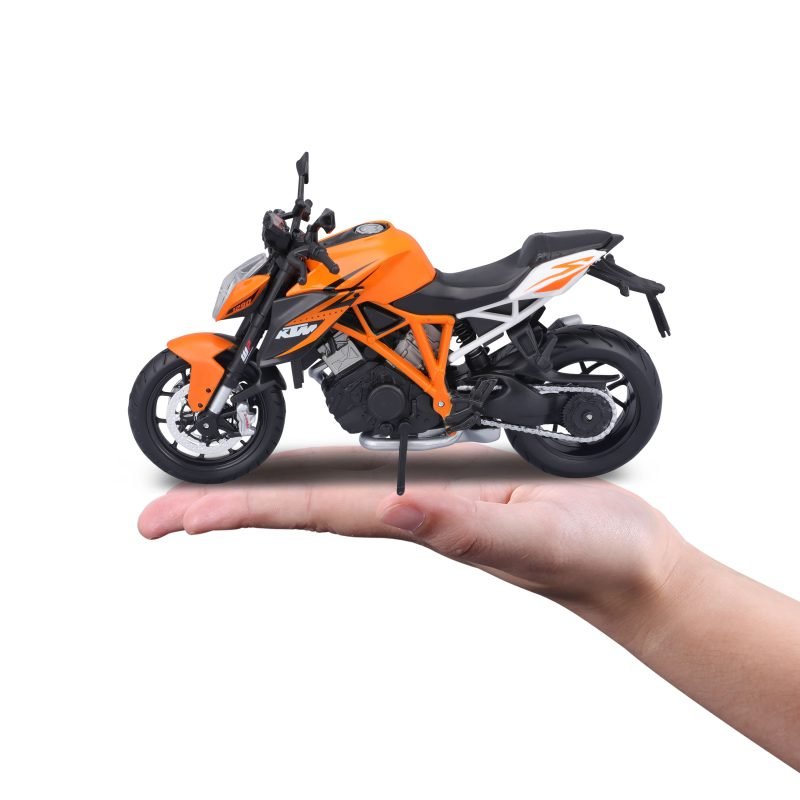 Moto Ktm 1290 Super Duke R a Escala 1:12 color naranja - Image 4