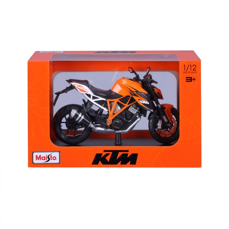 Moto Ktm 1290 Super Duke R a Escala 1:12 color naranja - Image 5