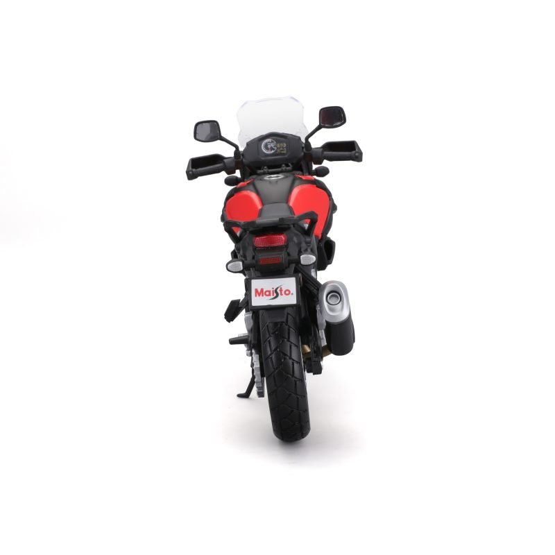 Suzuki V-Strom W/std. a Escala 1:12 color negro/rojo - Image 5