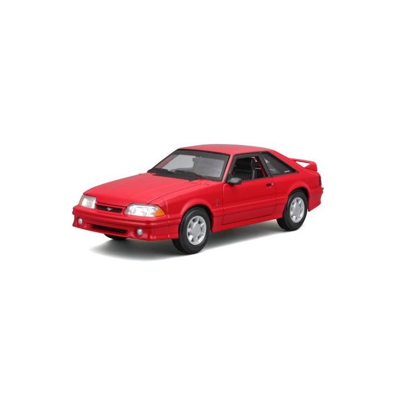 Ford Mustang Svt Cobra 1993 a Escala 1:24 color rojo