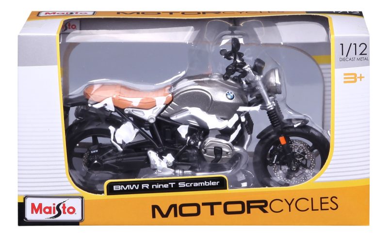 Motocicleta Maisto Mc Bmw R Ninet Scrambler A Escala 1:12_6