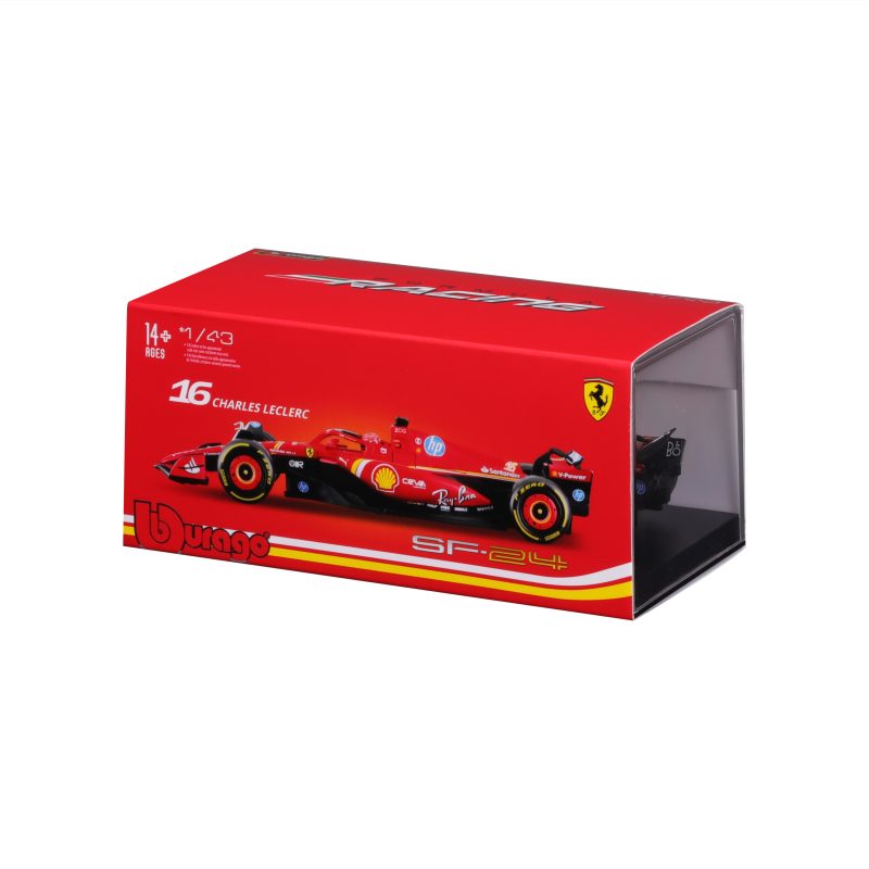 Burago Auto F1 1:43 Sfr Ferrari Sf-24 2024 #16 Leclerc - Image 12