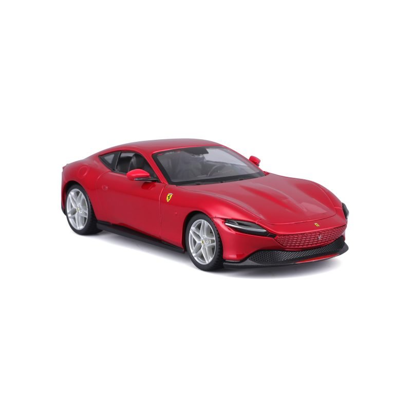 Auto Maisto Al Ferrari Roma a Escala 1:24 color rojo - Image 2