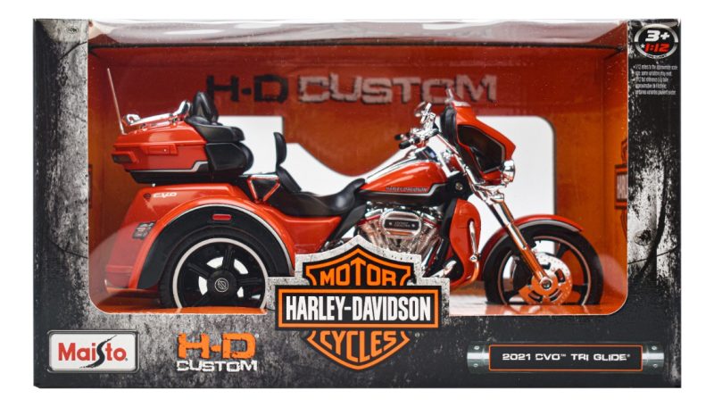 Cvo Tri Glide 2021 Harley Davidson Moto 1:12 Maisto_5