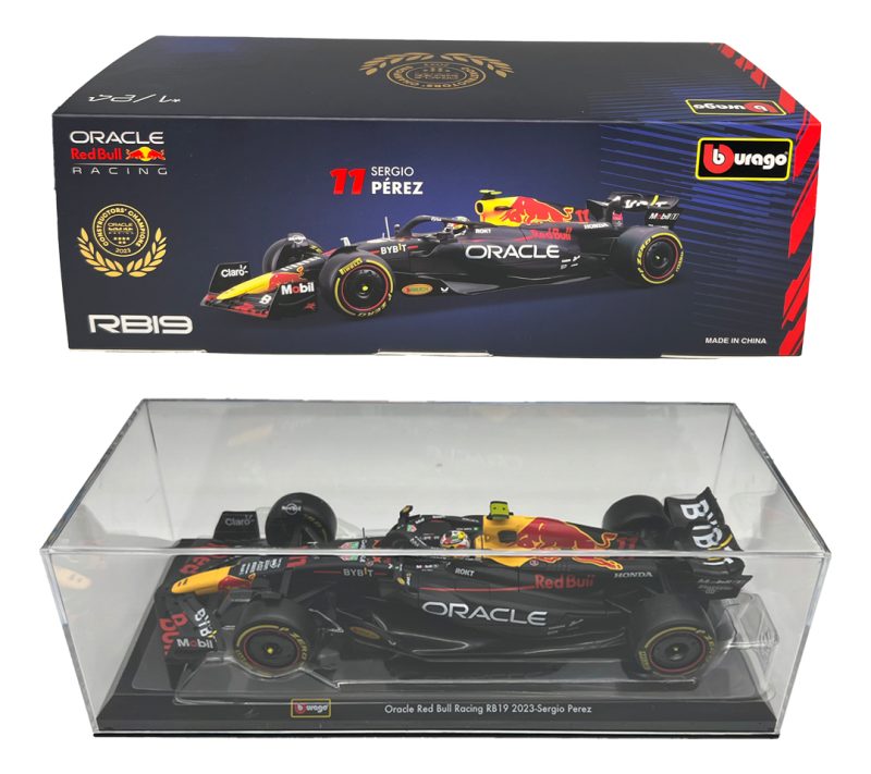 Bburago Redbull F1 Rb19 2023 Sergio Checo Pérez 1:24 W/d_0