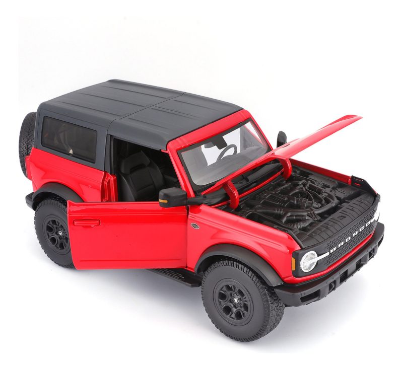 Maisto Camioneta Ford Bronco Wildtrak A Escala 1:18_4