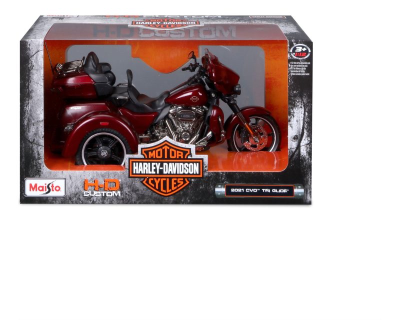 Cvo Tri Glide 2021 Harley Davidson Moto 1:12 Maisto_1