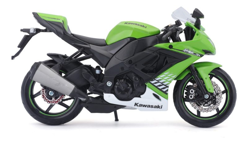 Maisto Motocicleta Mc Kawasaki Ninja Zx 10r A Escala 1:12_3