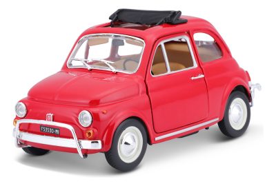 Bburago Auto Miniatura Fiat 500l (1968) A Escala 1:21_0