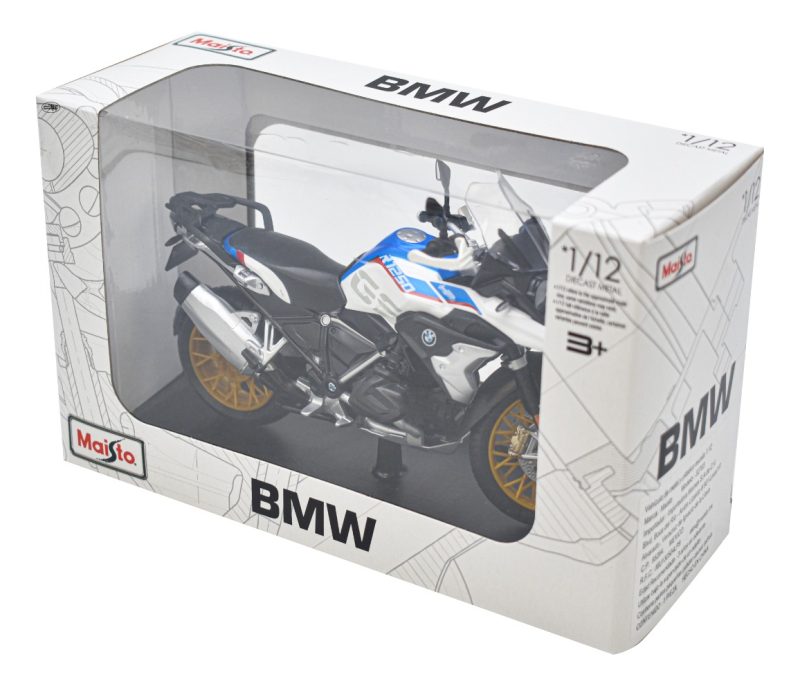 Maisto Motocicleta Bmw R1250 Gs W/std. A Escala 1:12 Mc Se_2