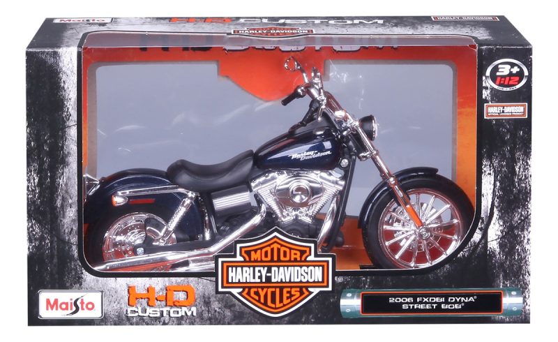 Maisto Moto H-d 2006 Fxdbi Dyna Street Bob A Escala 1:12_4