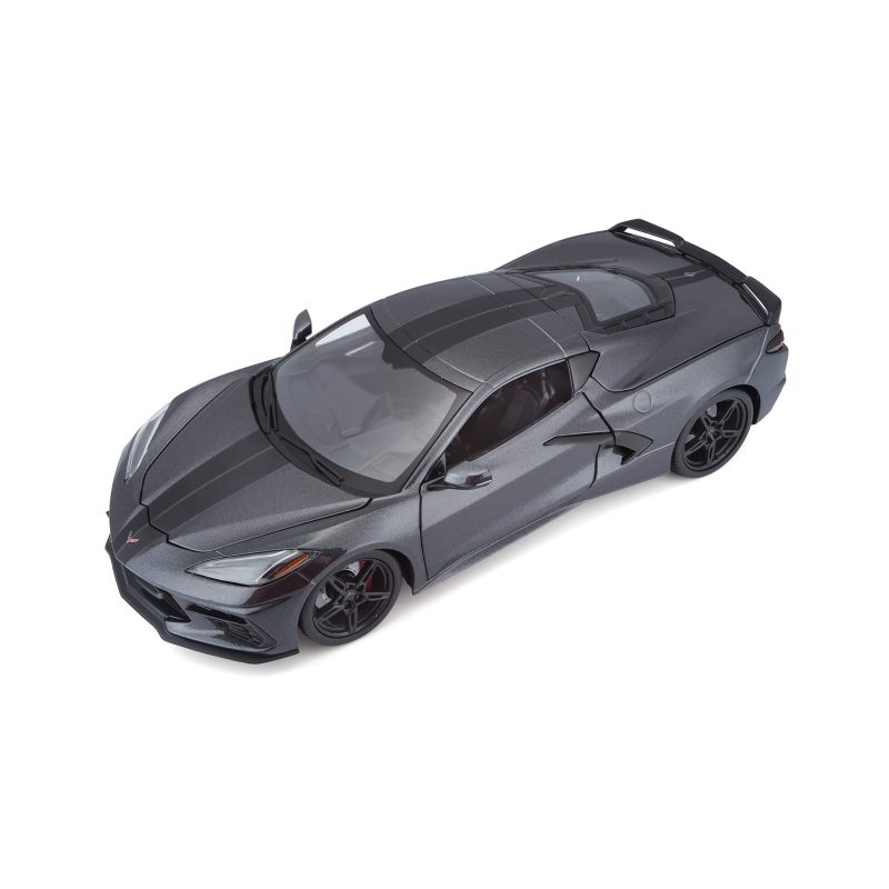 Maisto 1:18 Edición Especial 2020 Chevrolet Corvette Stingray Z51 - Gris_0