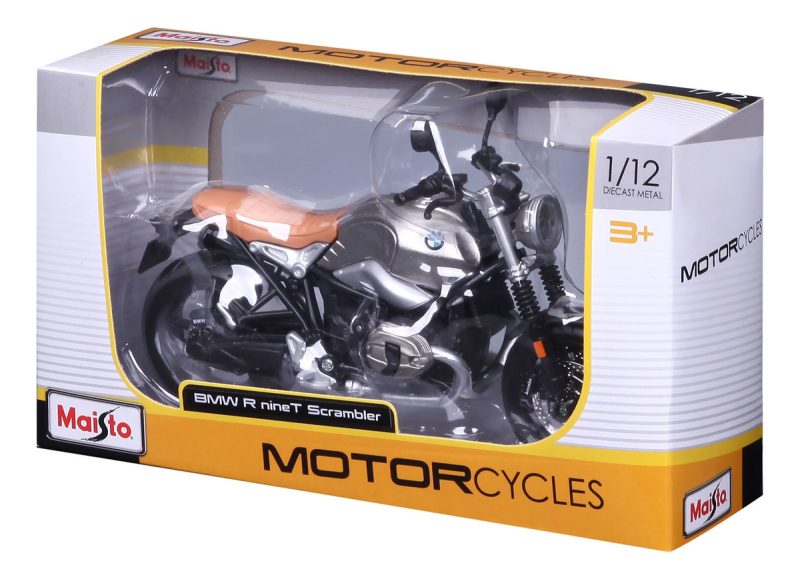 Motocicleta Maisto Mc Bmw R Ninet Scrambler A Escala 1:12_7