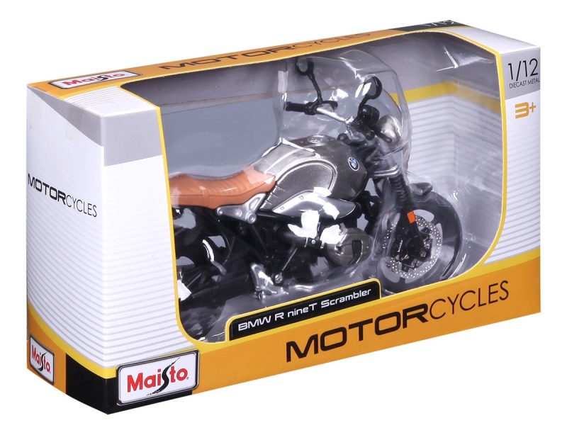 Motocicleta Maisto Mc Bmw R Ninet Scrambler A Escala 1:12_2