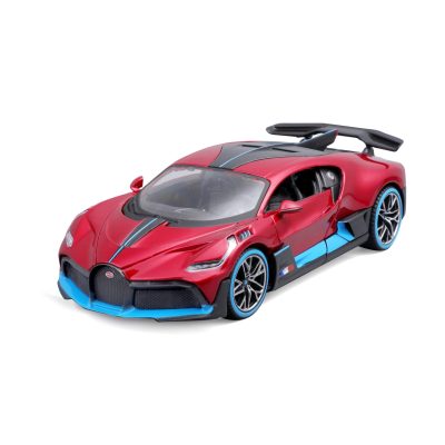 Maisto Bugatti Divo Modelo Coche 1:24 Escala Puertas Móviles Rojo (531526R)_0