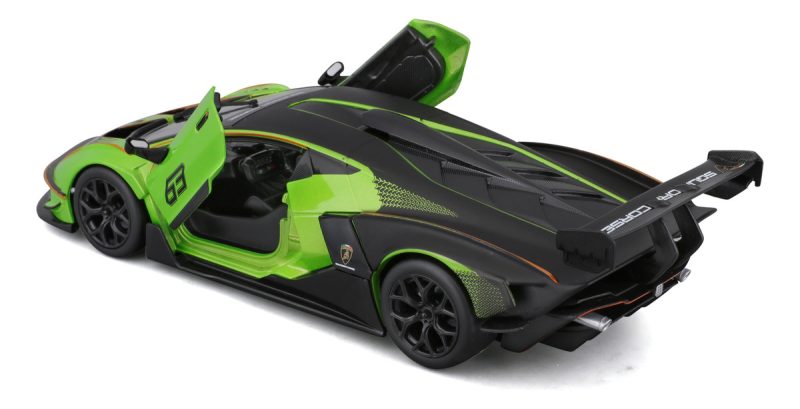 Bburago Lamborghini Essenza Scv12 Color Verde A Escala 1:24_4