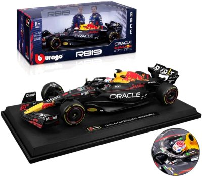 Bburago 1:18 Race Oracle Red Bull Racing RB19 (2023) con Conductor_0