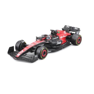 MAISTO BBURAGO Auto F1 esc 1:43 Alfa Romeo 2023 Estuche BOTTAS_0