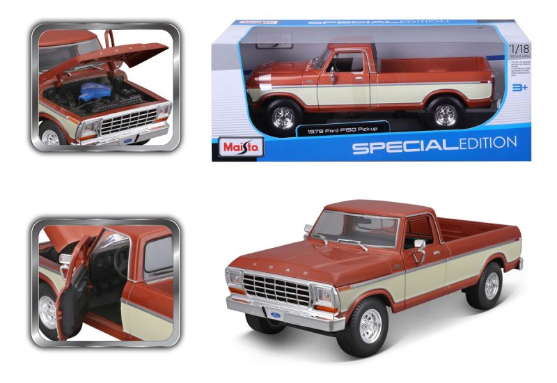 Maisto Camioneta Ford F150 Pick-up A Escala 1:18_6