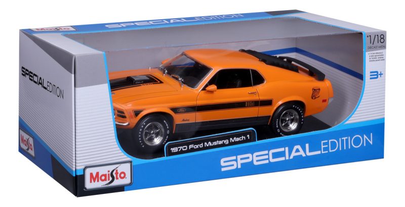 Maisto Auto Ford Mustang Mach 1 1970 A Escala 1:18_7