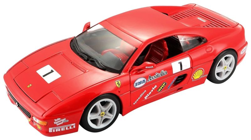 Burago 1/24 Scale 18-26306 - Ferrari F355 Challenge - Red_0