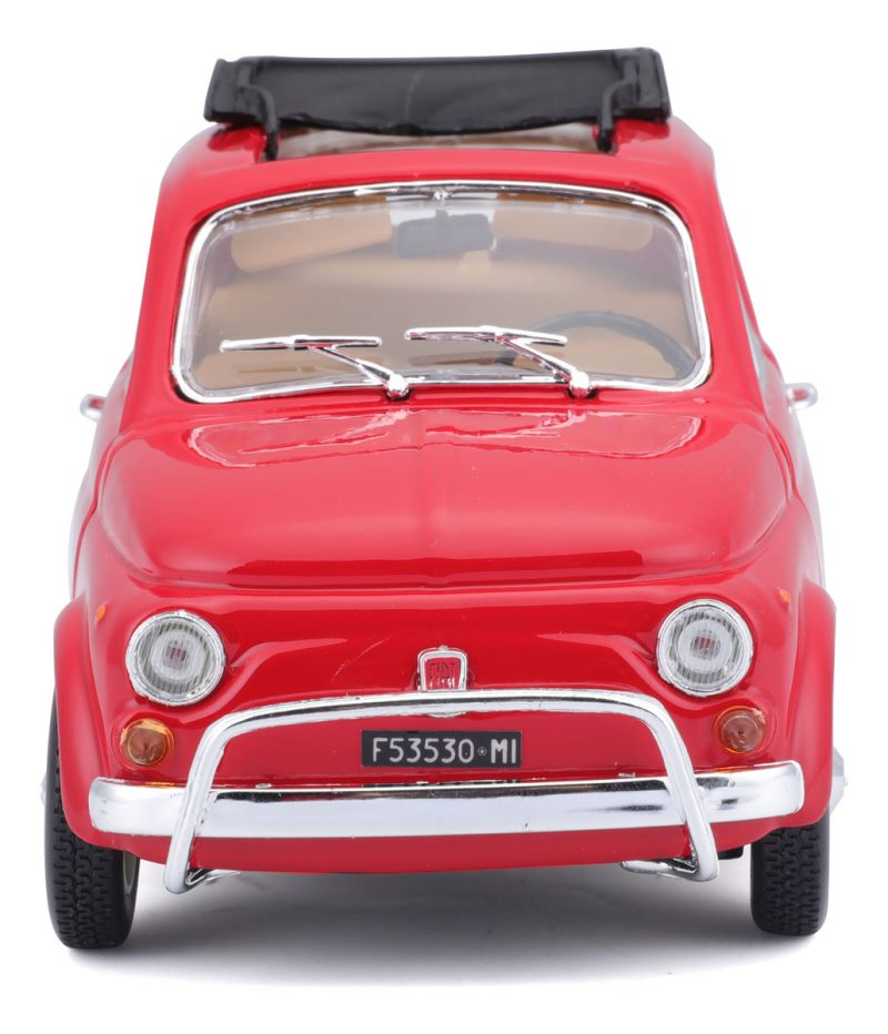 Bburago Auto Miniatura Fiat 500l (1968) A Escala 1:21_3