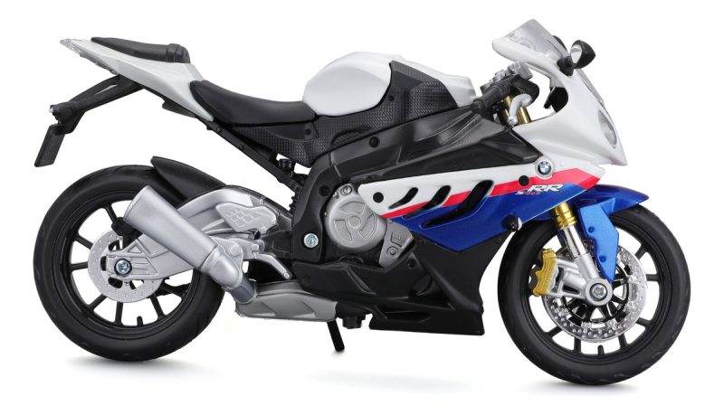 Maisto Motocicleta Bmw S 1000 Rr W/std. A Escala 1:12_1