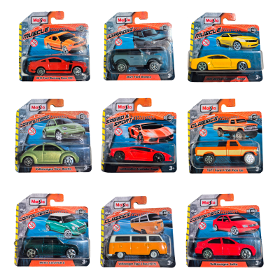 Caja Surtida de 100 Autos Maisto Fresh Metal a Escala 1:64