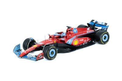 Auto Bburago F1 Ferrari Sf-24 Ediciòn Miami Gp a Escala 1:18 - Leclerc #16