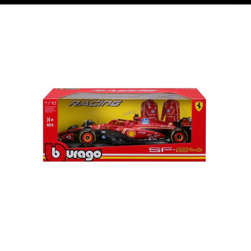 Auto Bburago F1 Ferrari Sf-24 2024 a Escala 1:18 - Leclerc #16 - Image 5