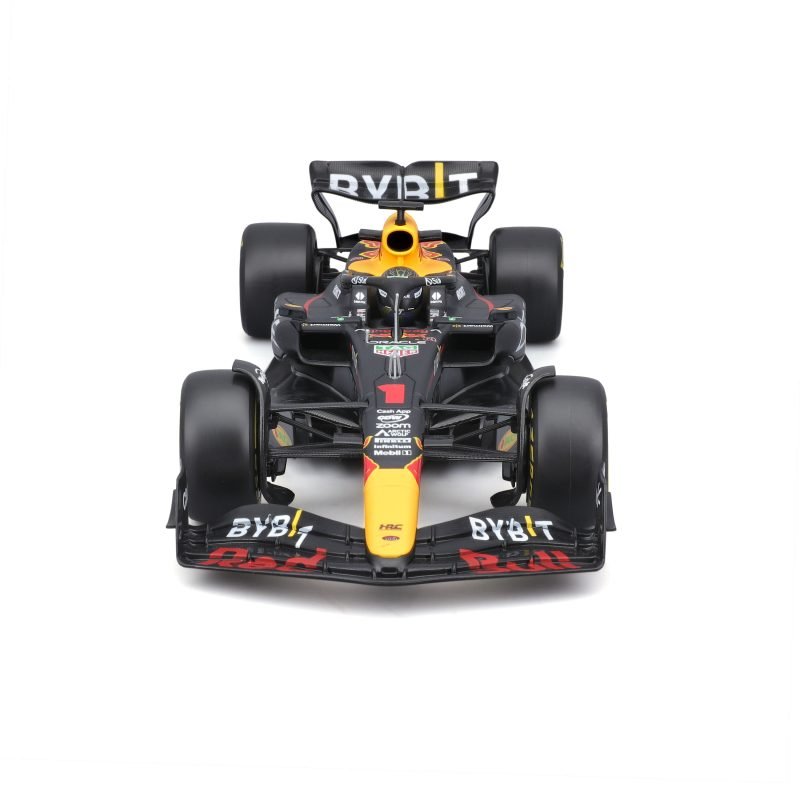 Auto Bburago Oracle Rb19 a Escala 1:24 con Casco - #1 Max Verstappen - Image 4