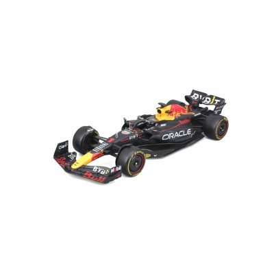 Auto Bburago Oracle Rb19 a Escala 1:24 con Casco - #1 Max Verstappen