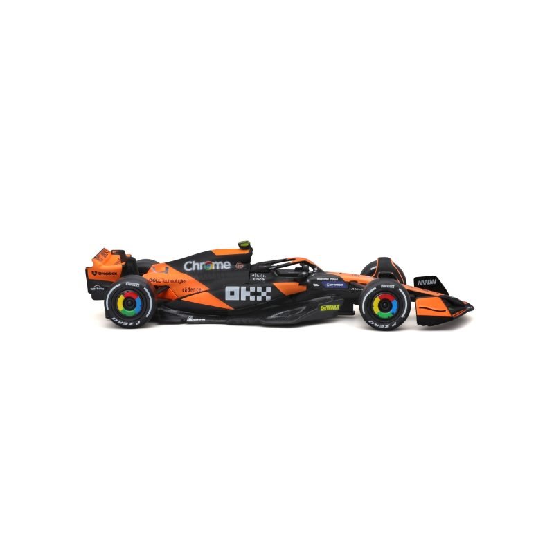 Auto Bburago F1 Race Mclaren Mcl38 2024 a Escala 1:43 - Norris #4 - Image 3