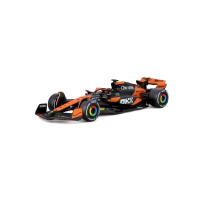 Auto Bburago F1 Mclaren Mcl38 a Escala 1:43 con Casco - Piastri #81