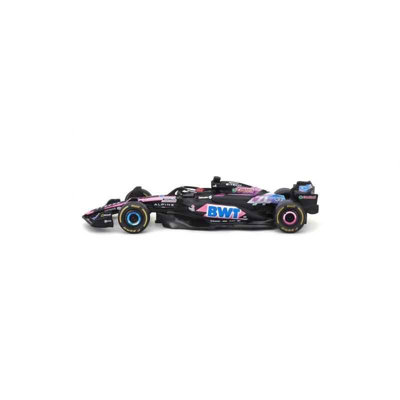 Race BWT Alpine A524 2024 con Casco Ocon #31 - Image 3