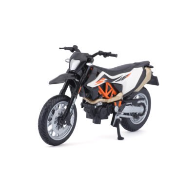 KTM 690 SMC R color blanca/naranja