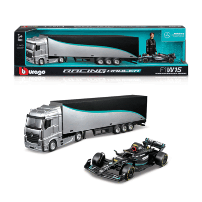 Tráiler Con Auto Mercedes W15 2024 Russell #63