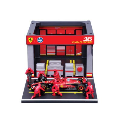 Pit Pass con Auto Ferrari SF-24 2024 Leclerc #16
