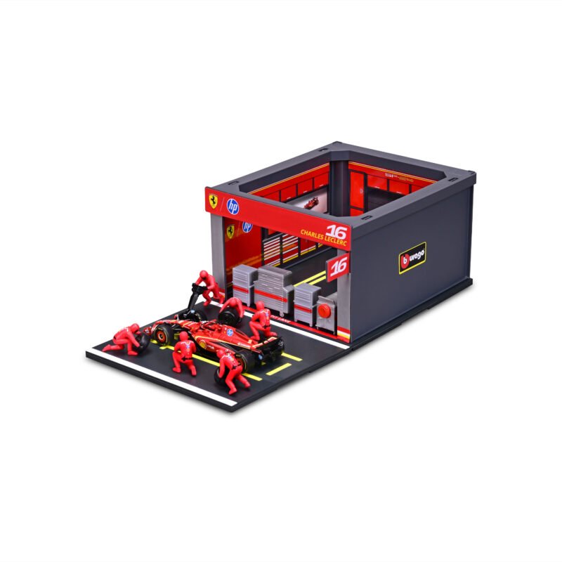 Pit Pass con Auto Ferrari SF-24 2024 Leclerc #16 - Image 2