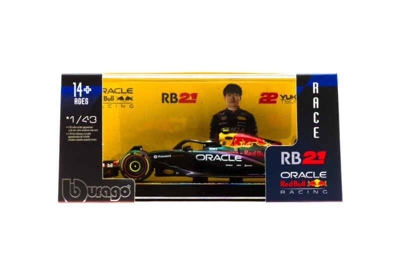 Race Oracle Red Bull RB21 2025 con casco Tsunoda #22 - Image 6