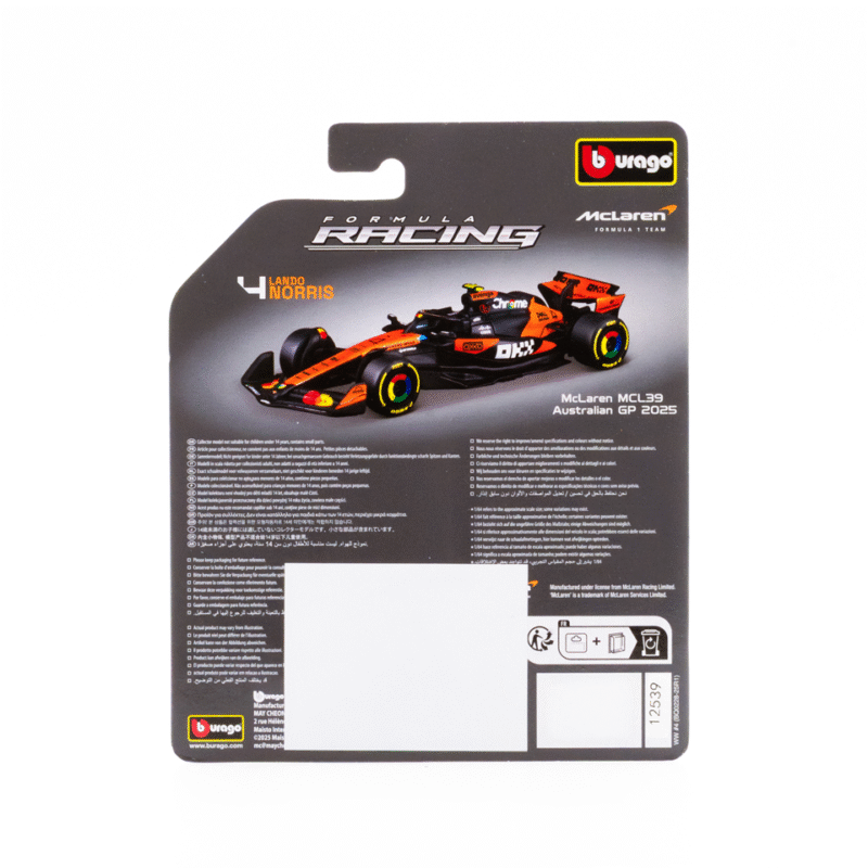 Race McLaren MCL39 2025 Norris #4 - Image 6