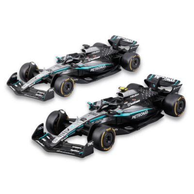 Paquete Mercedes-AMG W16 (2025) Russell #63 y Antonelli #12