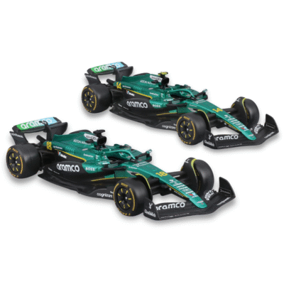 Paquete Aston Martin AMR25 2025 Alonso #14 y Stroll #18
