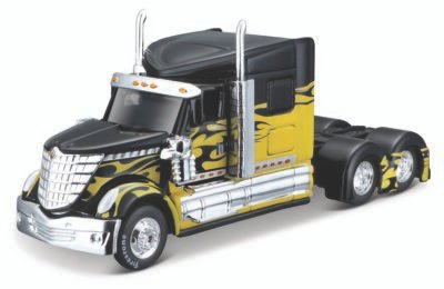 Cabeza de Tráiler International LoneStar Custom Rigs Maisto Desing (Paquete de 4)