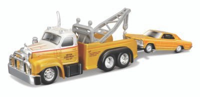 Mack B-61Tow Truck 1953 tipo Grúa con Buick Riviera 1965