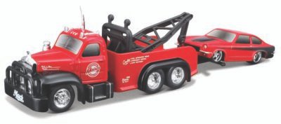 Mack B-61Tow Truck 1953 tipo Grua con Chevrolet Vega 1971